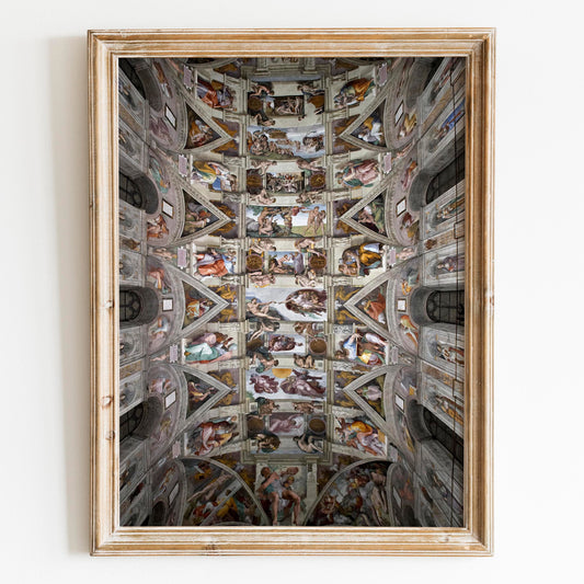 Sistine Chapel Ceiling by Michelangelo