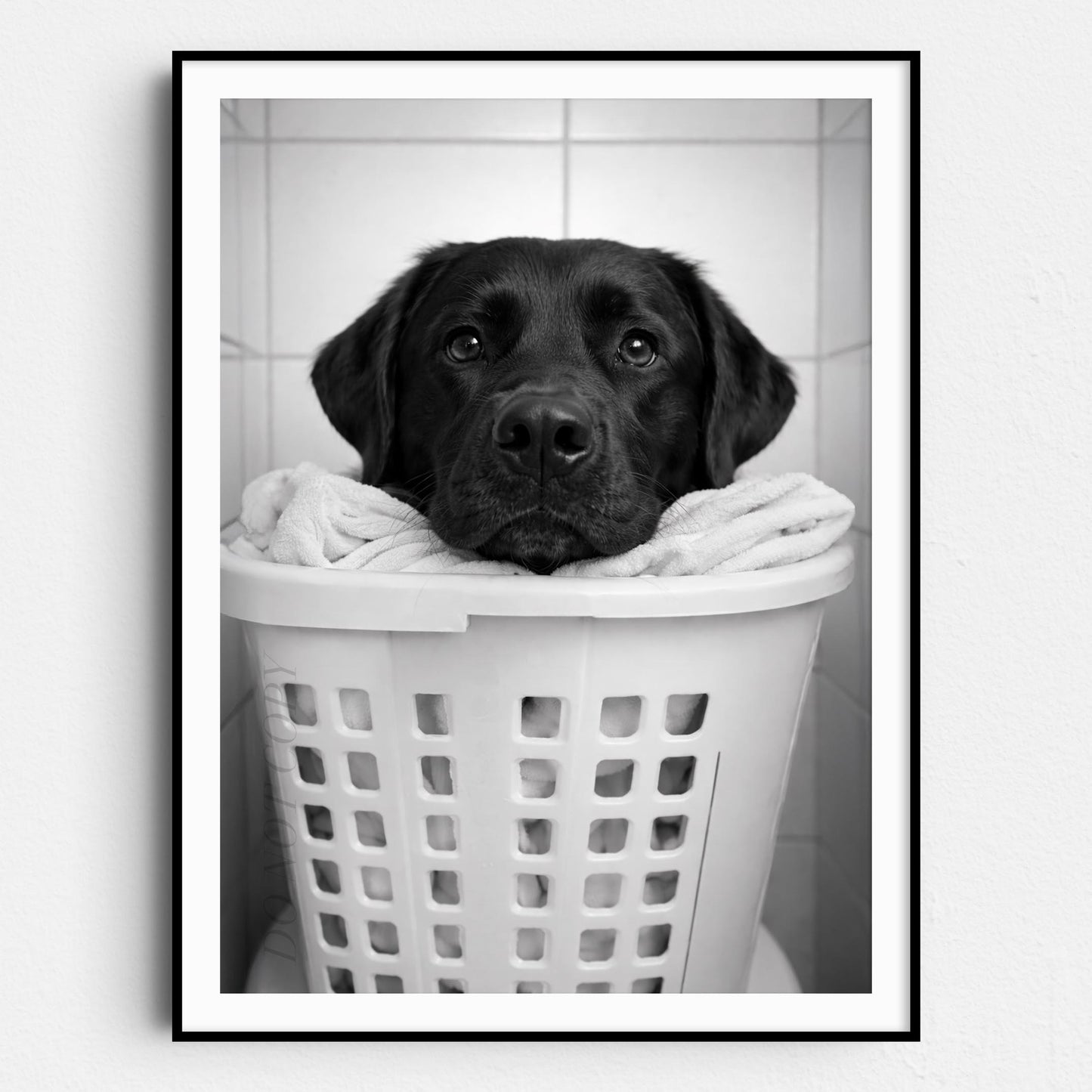 Black Labrador Dog Laundry