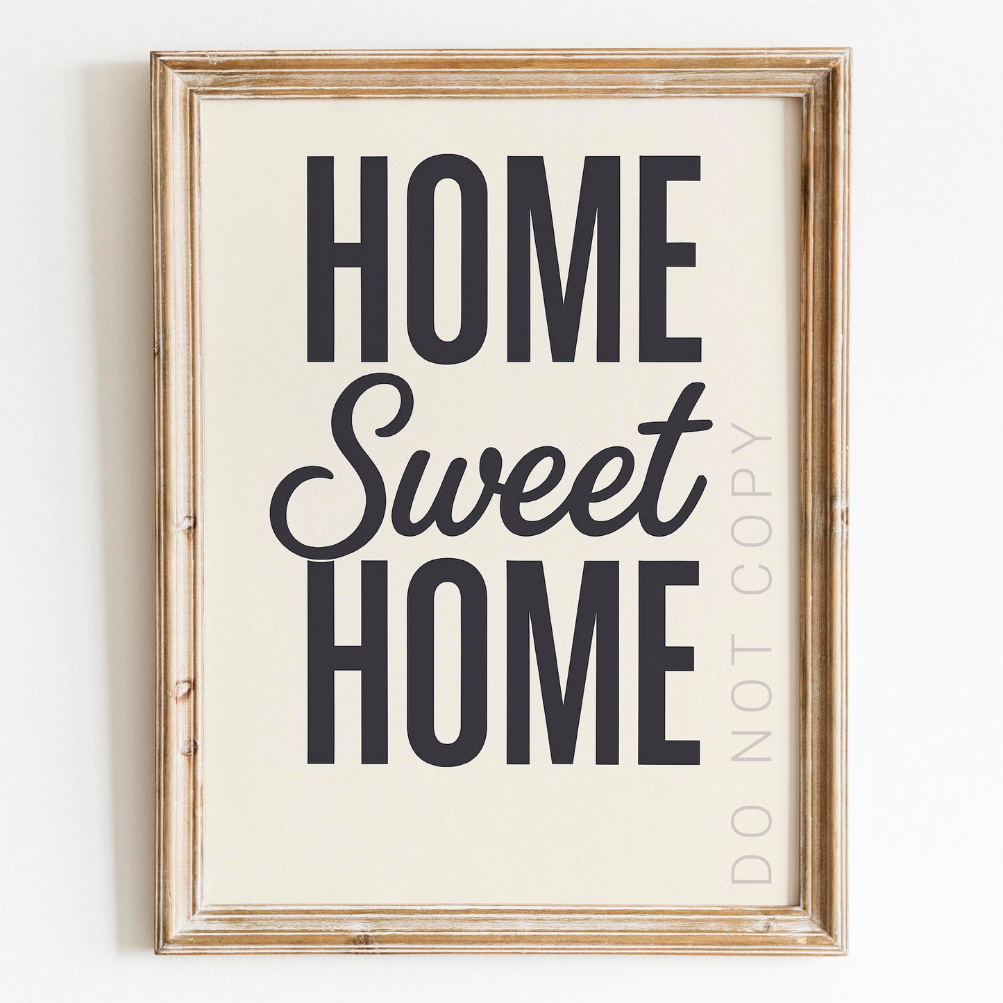 Home Sweet Home Sign
