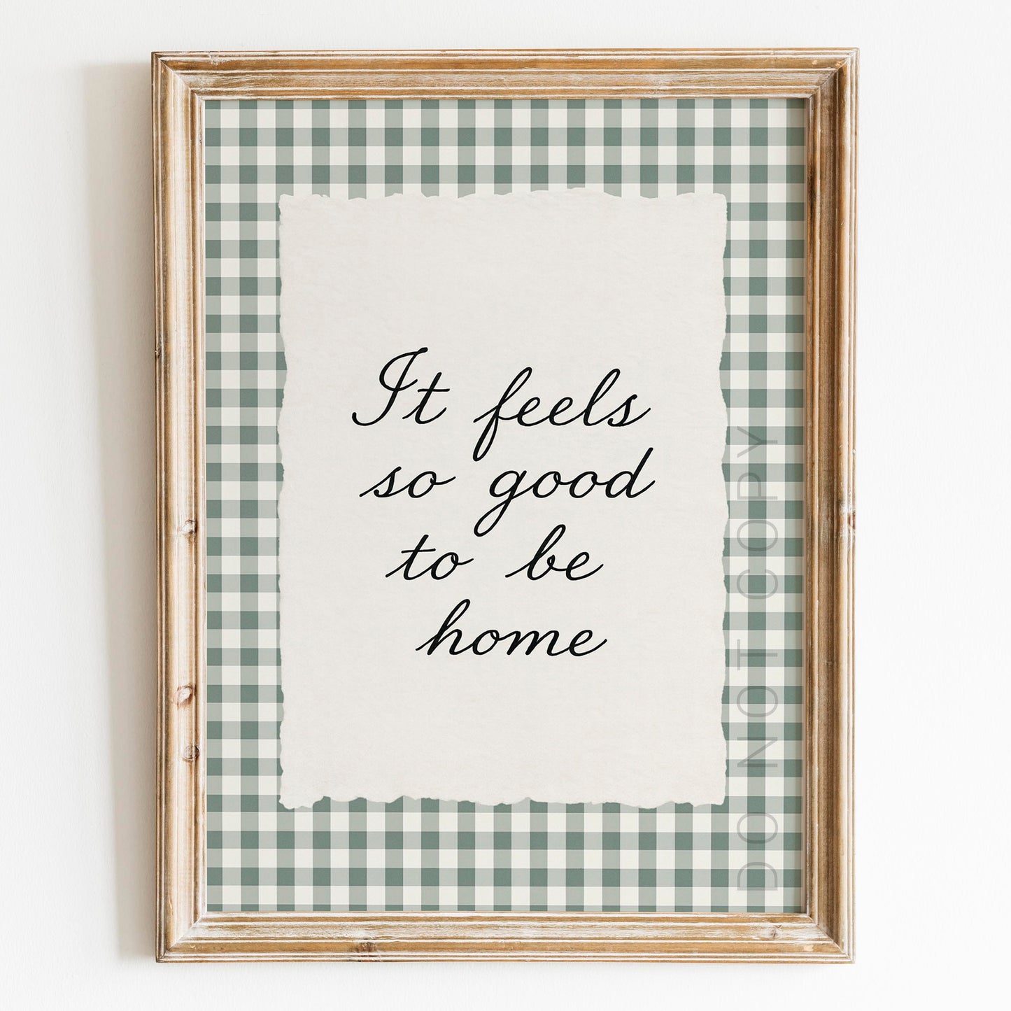 It Feels So Good To Be Home Wall Sign