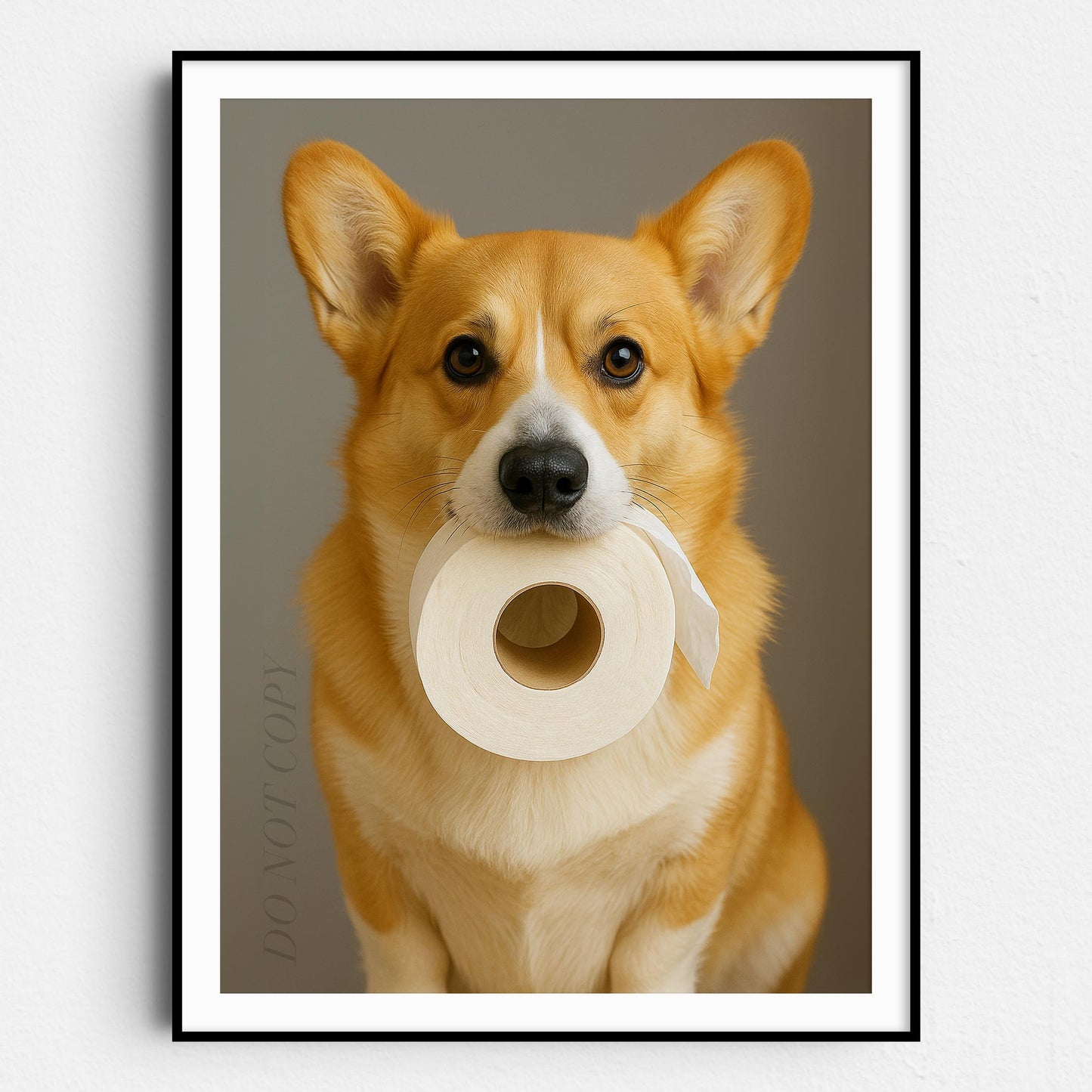 Corgi Dog Toilet Paper