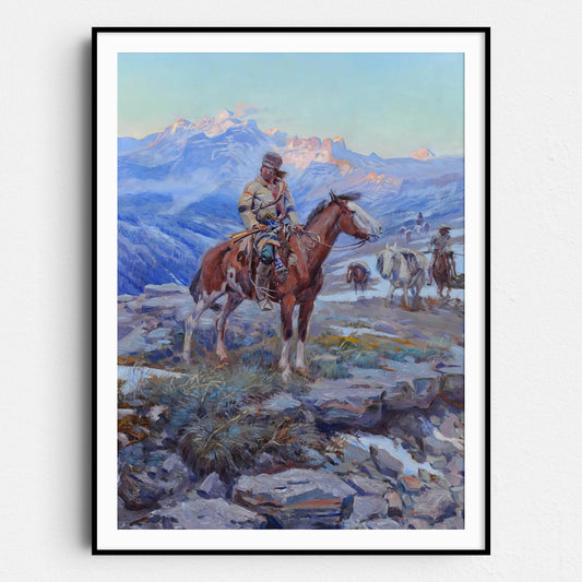 Free Trapper by Charles M Russell