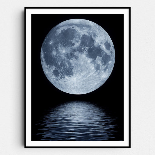 Full Moon Over the Water