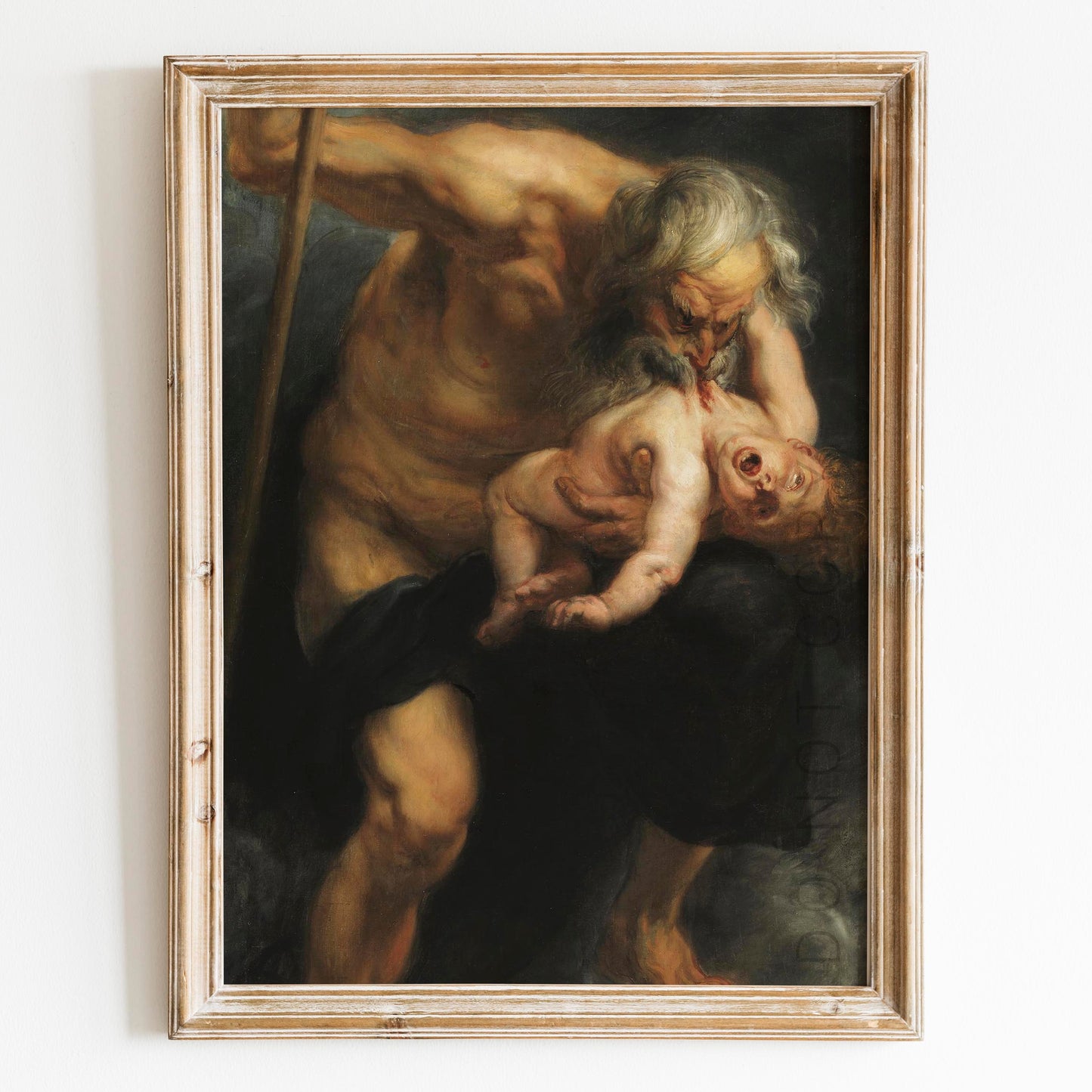 Saturn Devouring His Son by Peter Paul Rubens