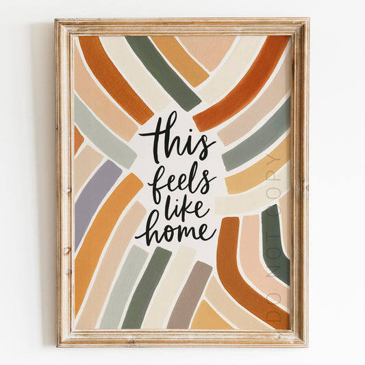 This Feels Like Home Wall Sign II