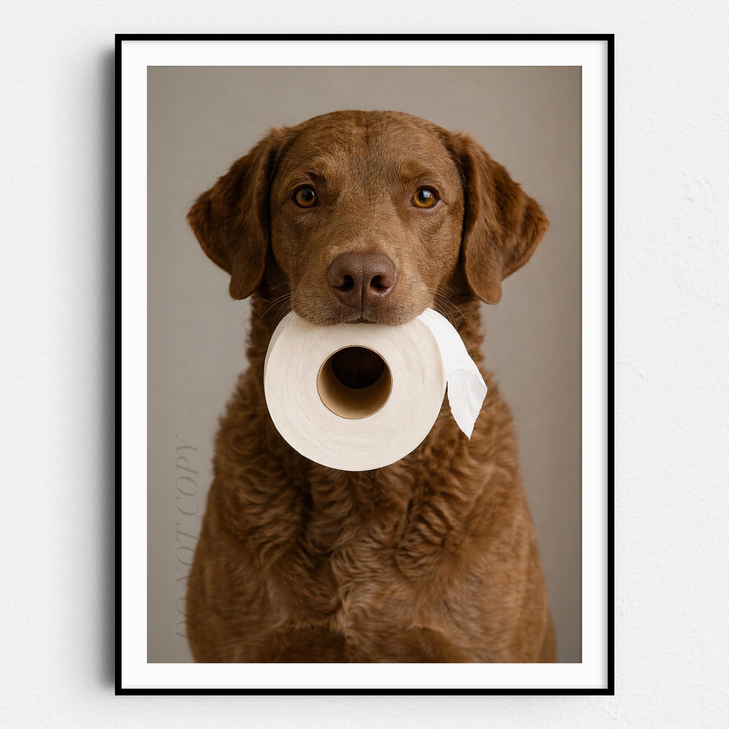 Chesapeake Bay Retriever Dog Toilet Paper