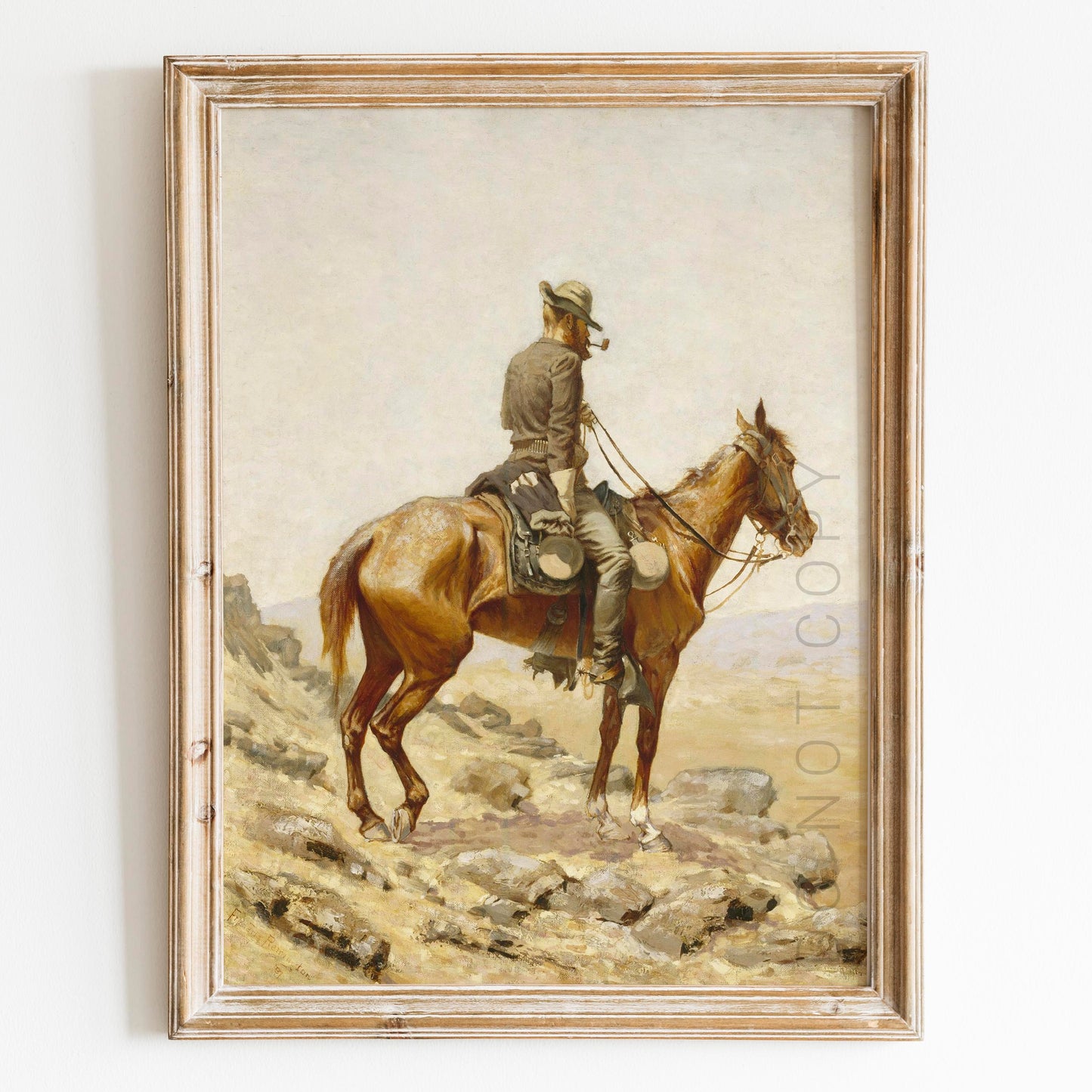 The Lookout by Frederic Remington