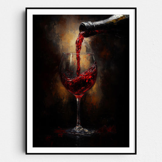 Pouring Red Wine