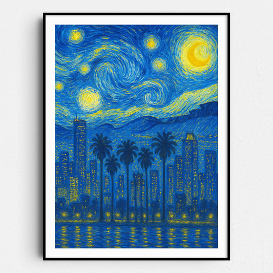 Los Angeles Van Gogh Starry Night