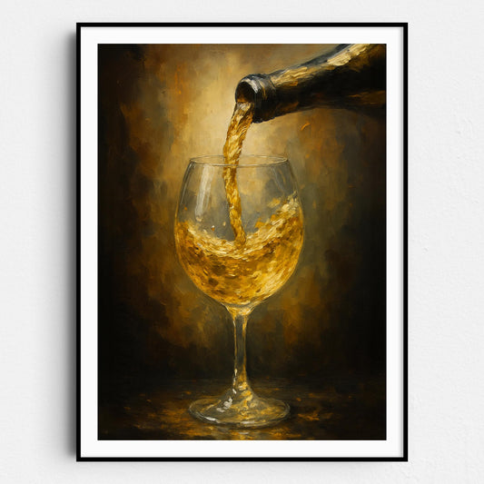 Pouring White Wine