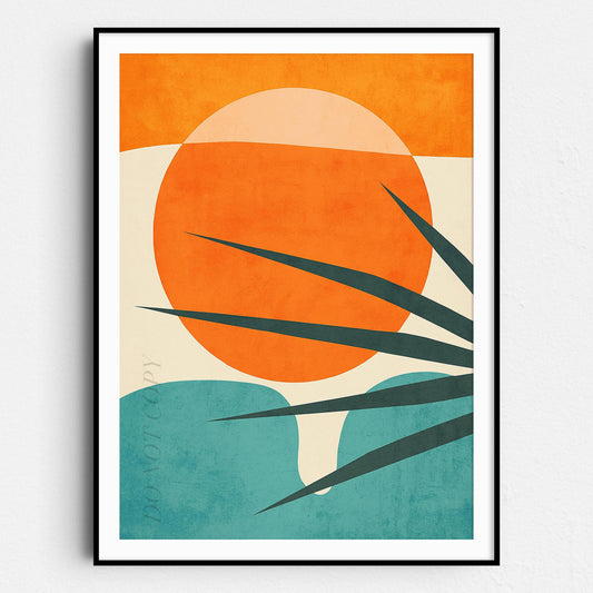 Rising Sun Mid Century
