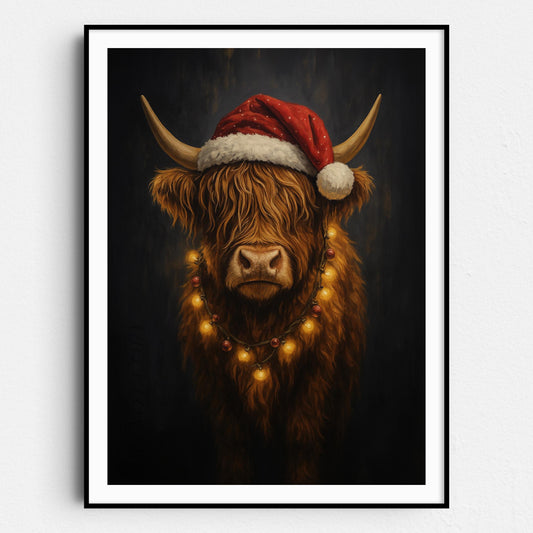 Highland Cow Christmas