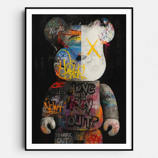 Graffiti Bear Banksy
