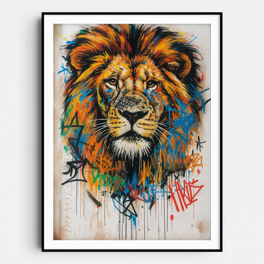 Graffiti Lion