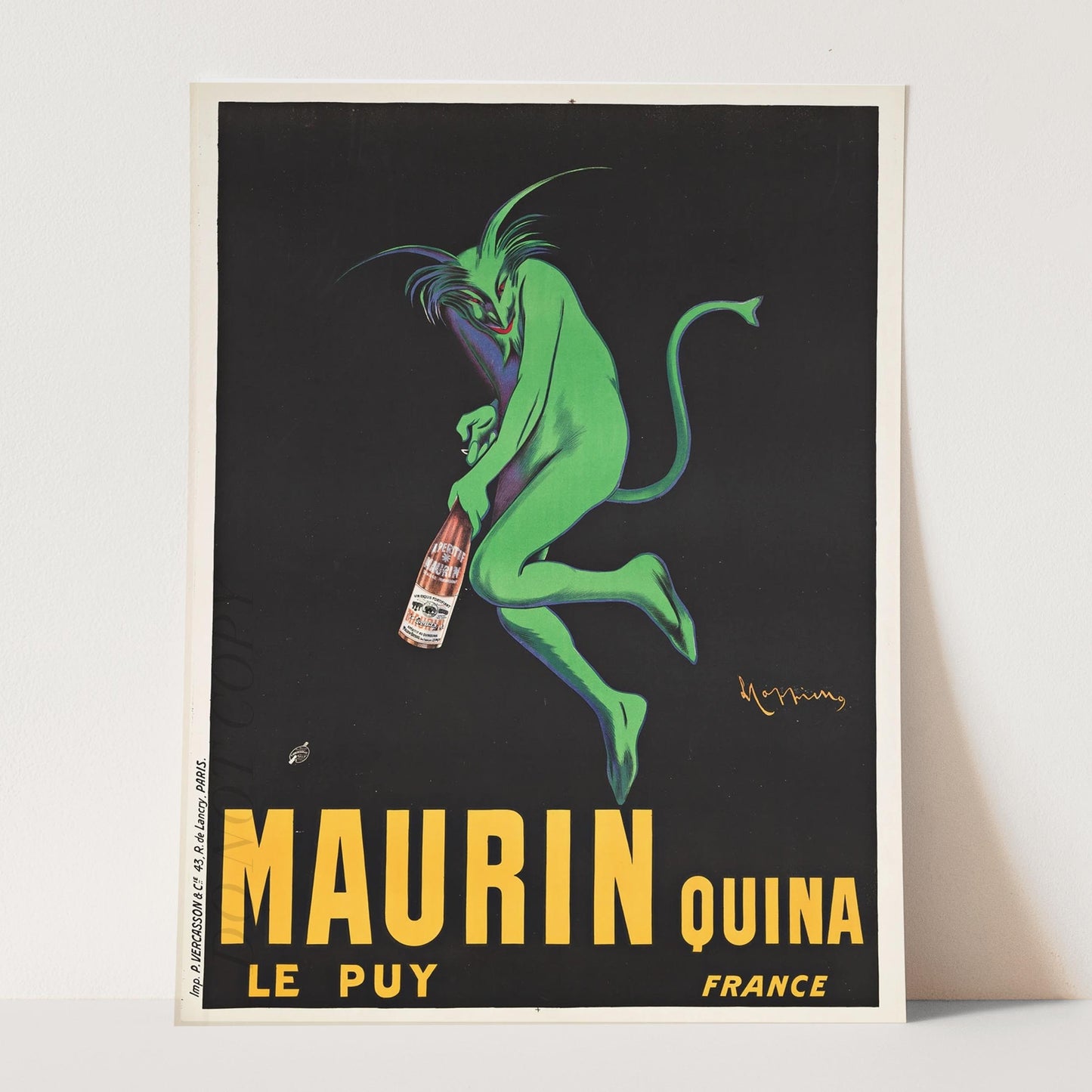 Maurin Quina - Vintage Advertising Poster