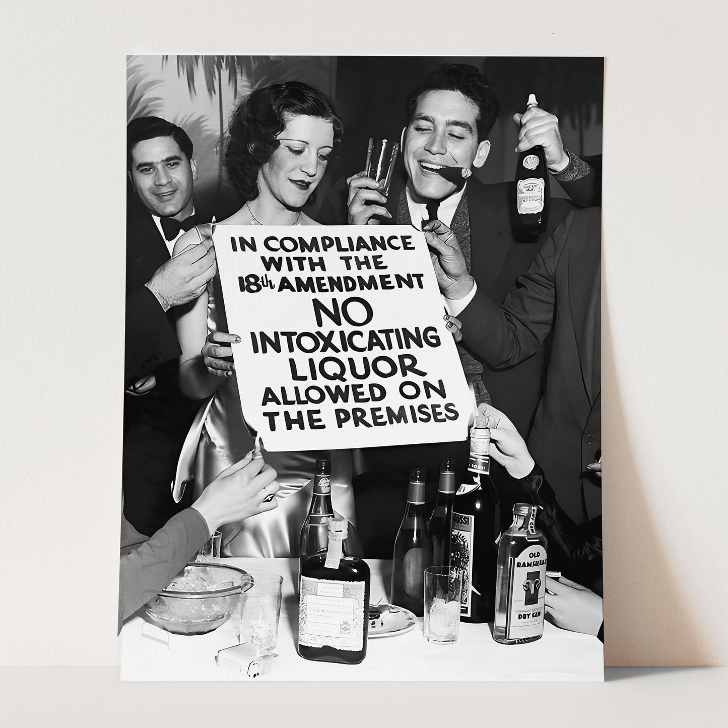 Prohibition Ends - No Alcohol On Premises