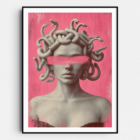 Medusa Pink Brushstroke