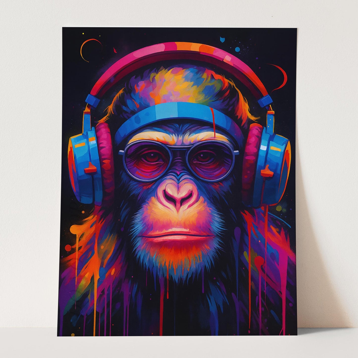 DJ Monkey Graffiti Banksy