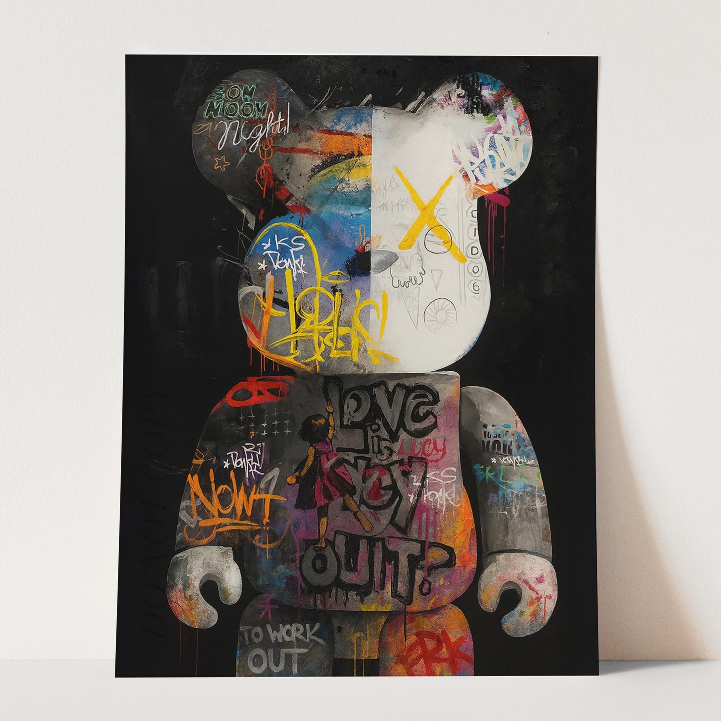 Graffiti Bear Banksy