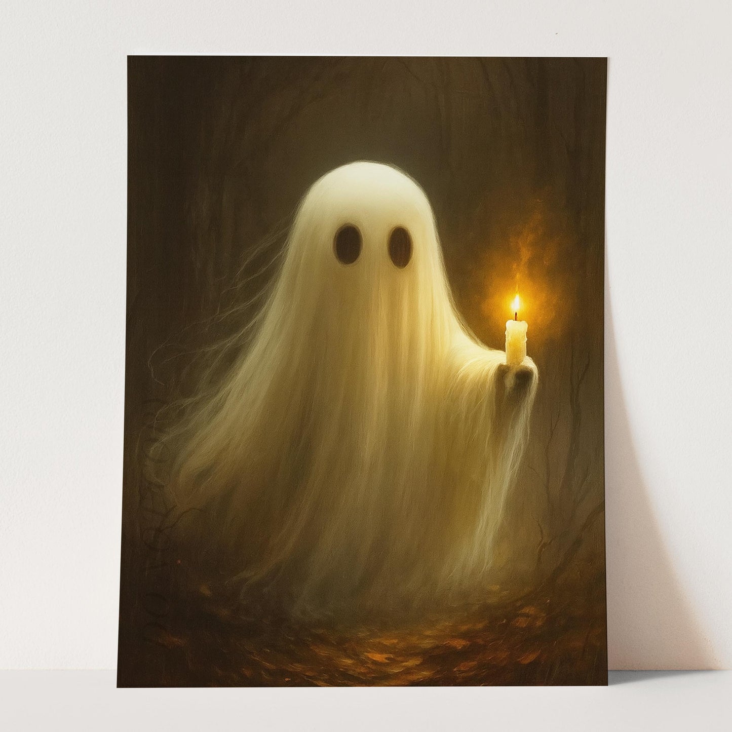Ghost Holding A Candle