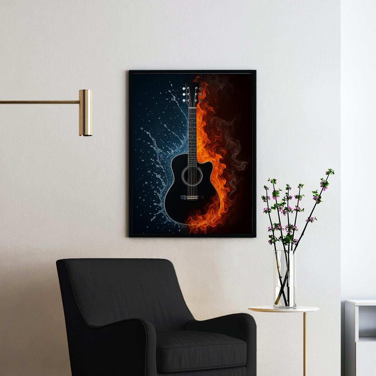 Fire And Water Guitar