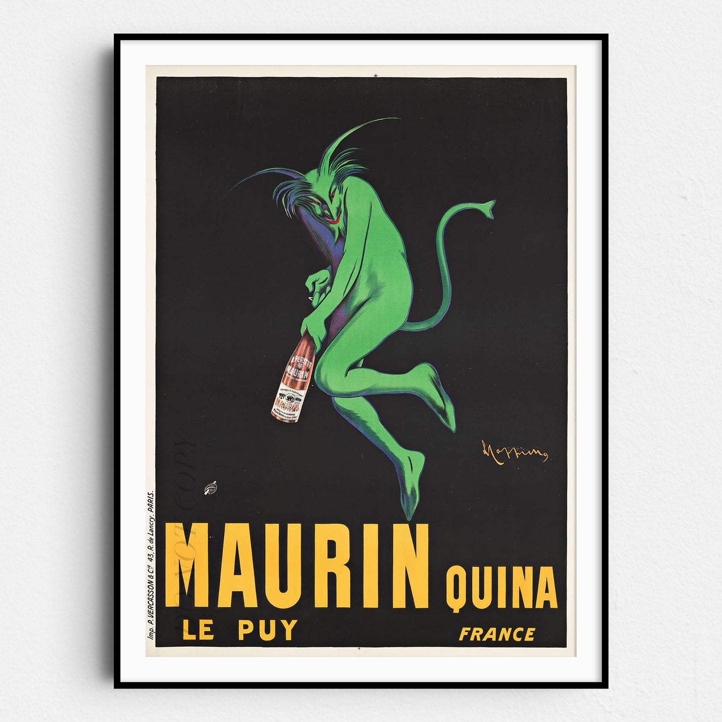 Maurin Quina - Vintage Advertising Poster