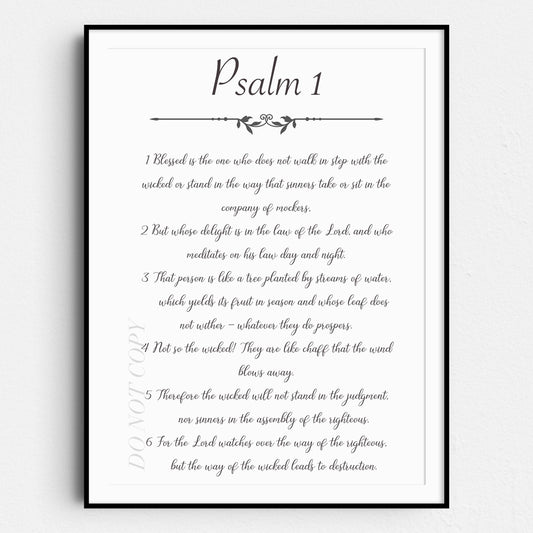 Psalm 1