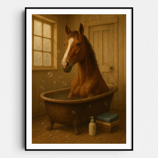 Horse Bathtub Bubble Bath