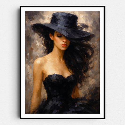 The Woman In The Black Dress