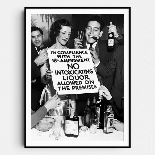 Prohibition Ends - No Alcohol On Premises