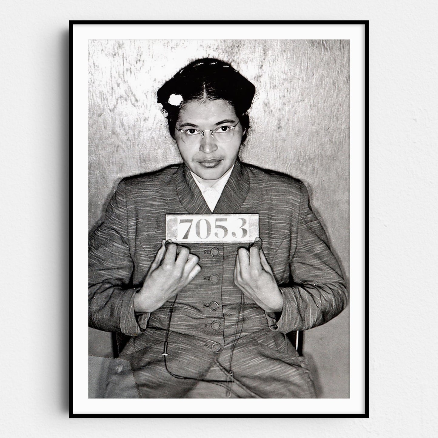 Rosa Parks 1955 Booking Photo Mugshot