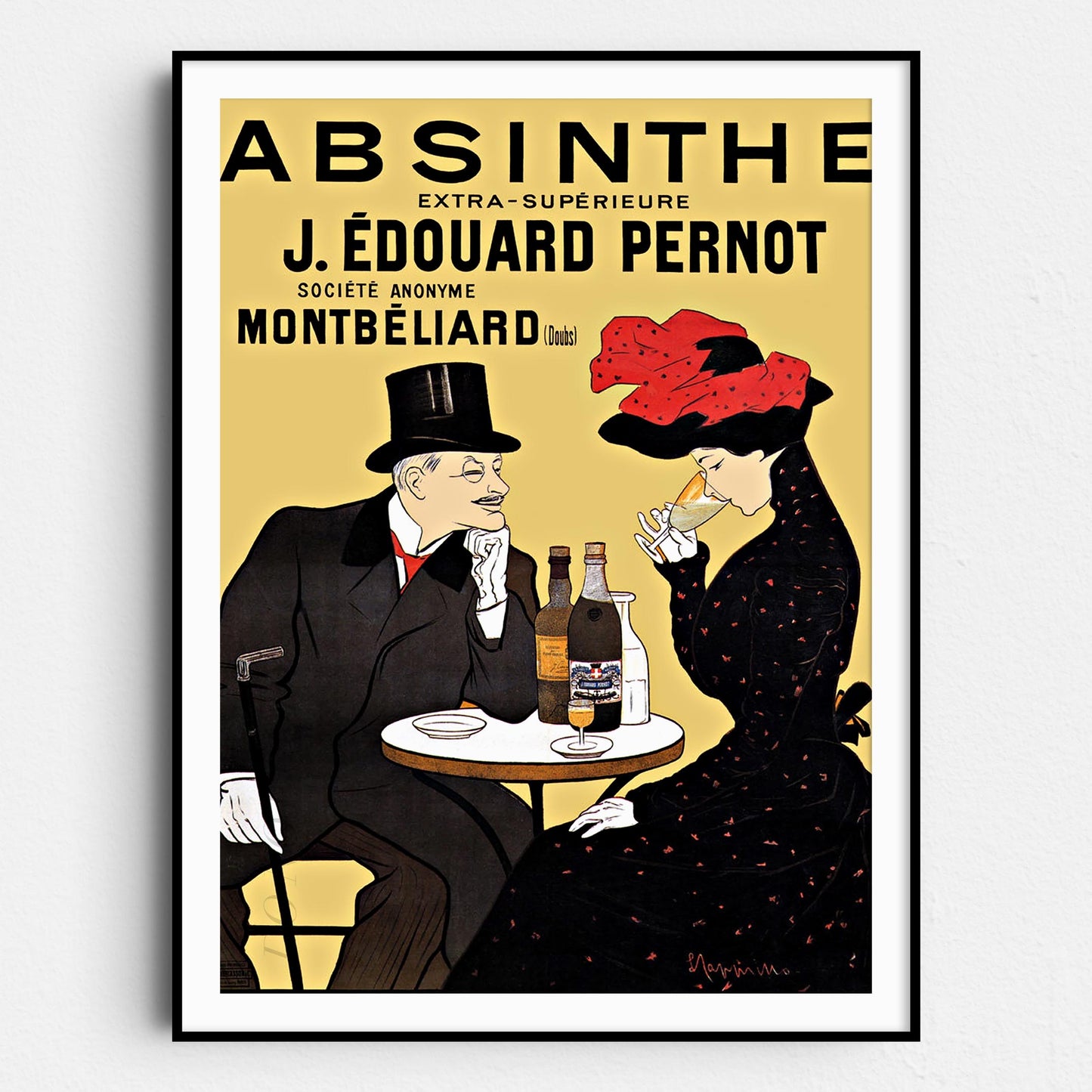 Absinthe Edouard Pernot Vintage Advertising Poster