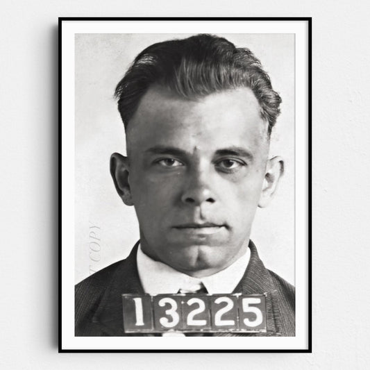 John Dillinger Prison Mug Shot