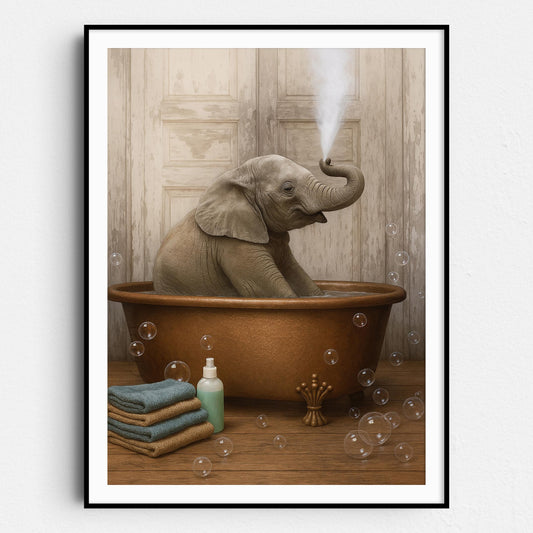 Elephant Bathtub Bubble Bath