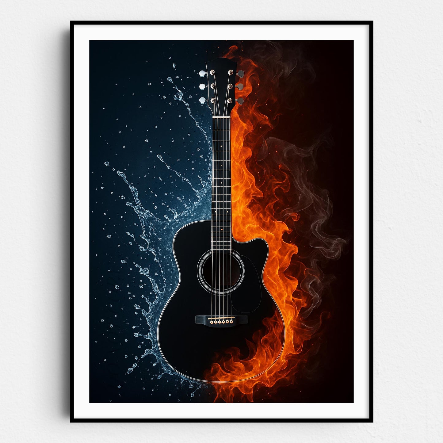 Fire And Water Guitar
