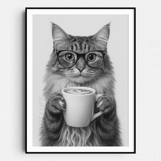 Cat Love Latte