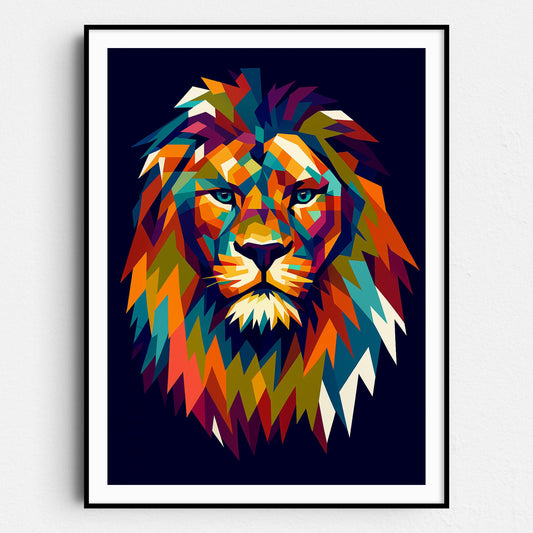 Lion Monochrome