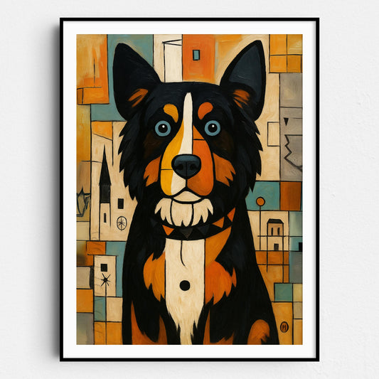 The Bernese Mountain Picasso Dog