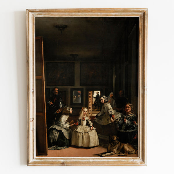 ほかの方発送×Velázquez【Las Meninas】複製画 Las Meninas (1656) by Diego Velázquez Wall Art Poster Prints