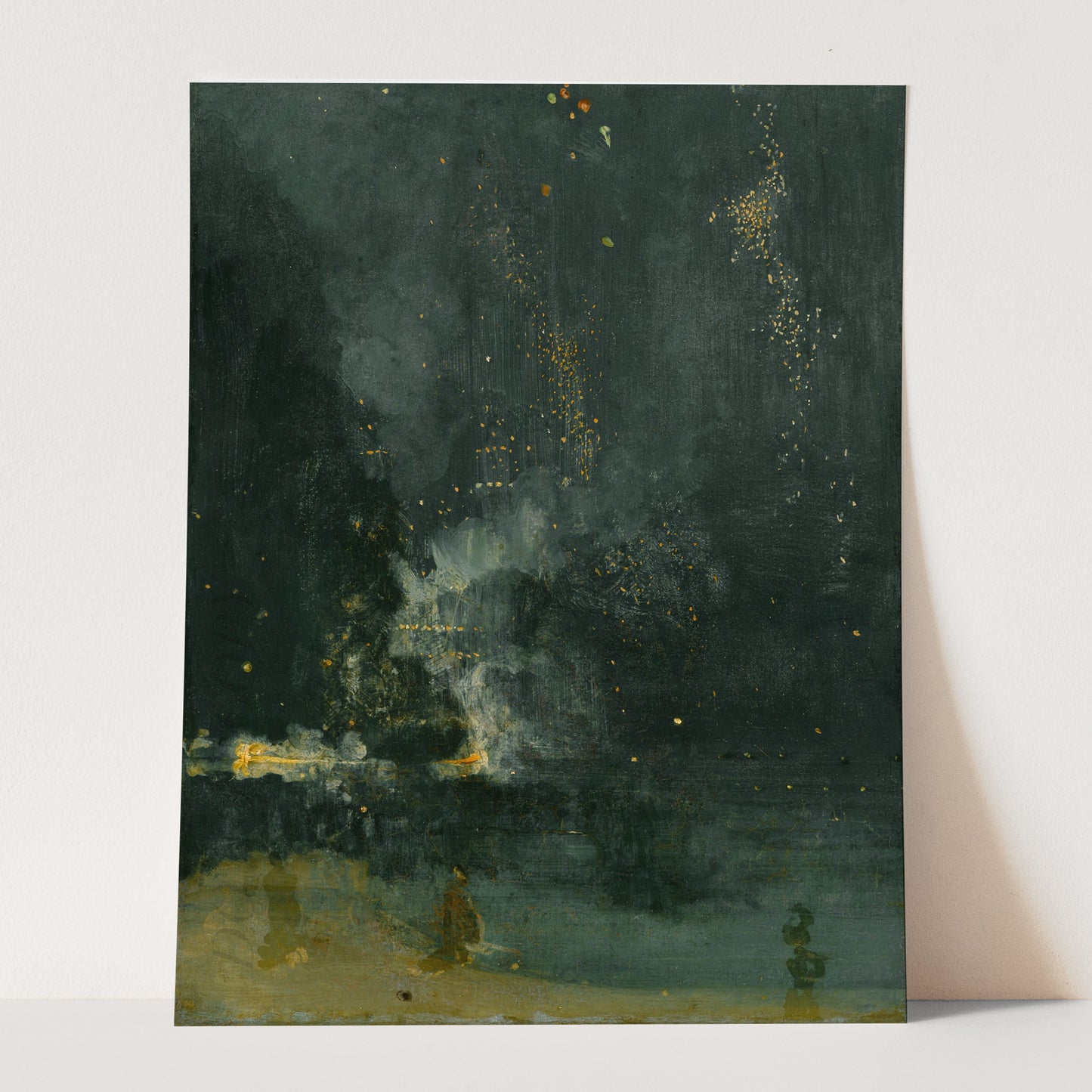 Nocturne in Black and Gold, The Falling Rocket, 1872 by James Abbott McNeill