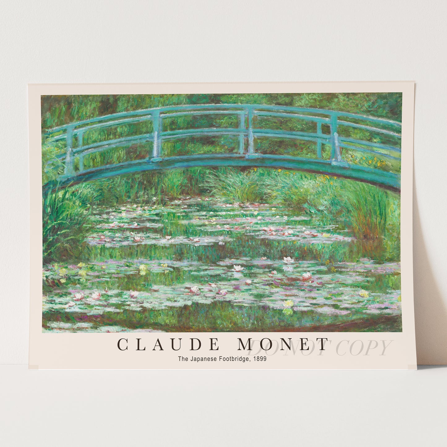 Claude Monet - The Japanese Footbridge