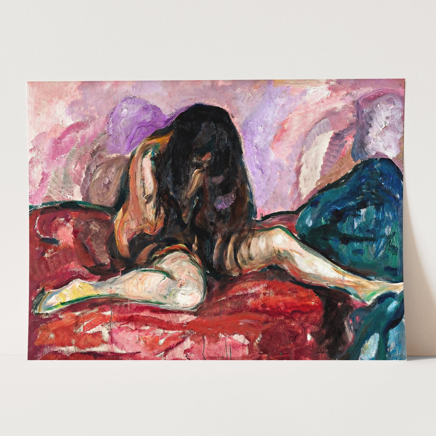Weeping Nude, 1914 by Edvard Munch
