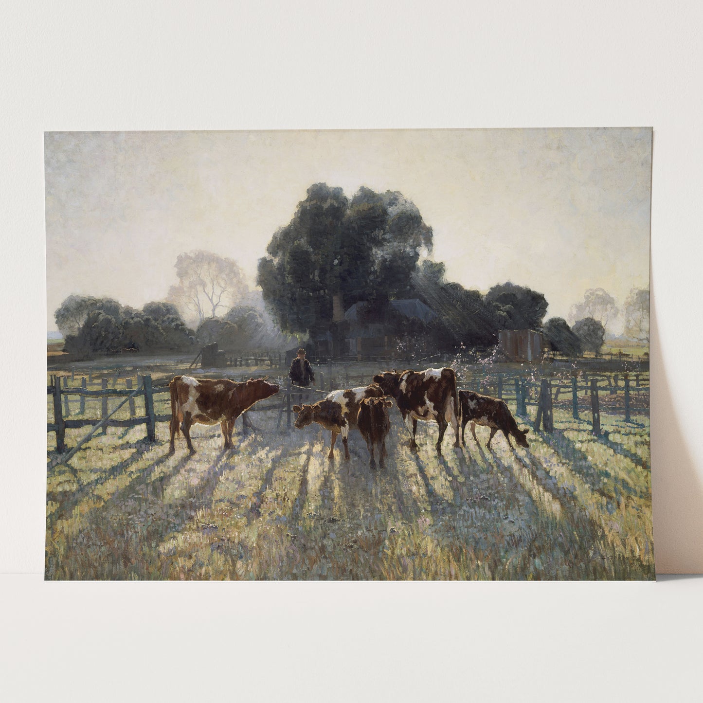 Spring Frost by Elioth Gruner