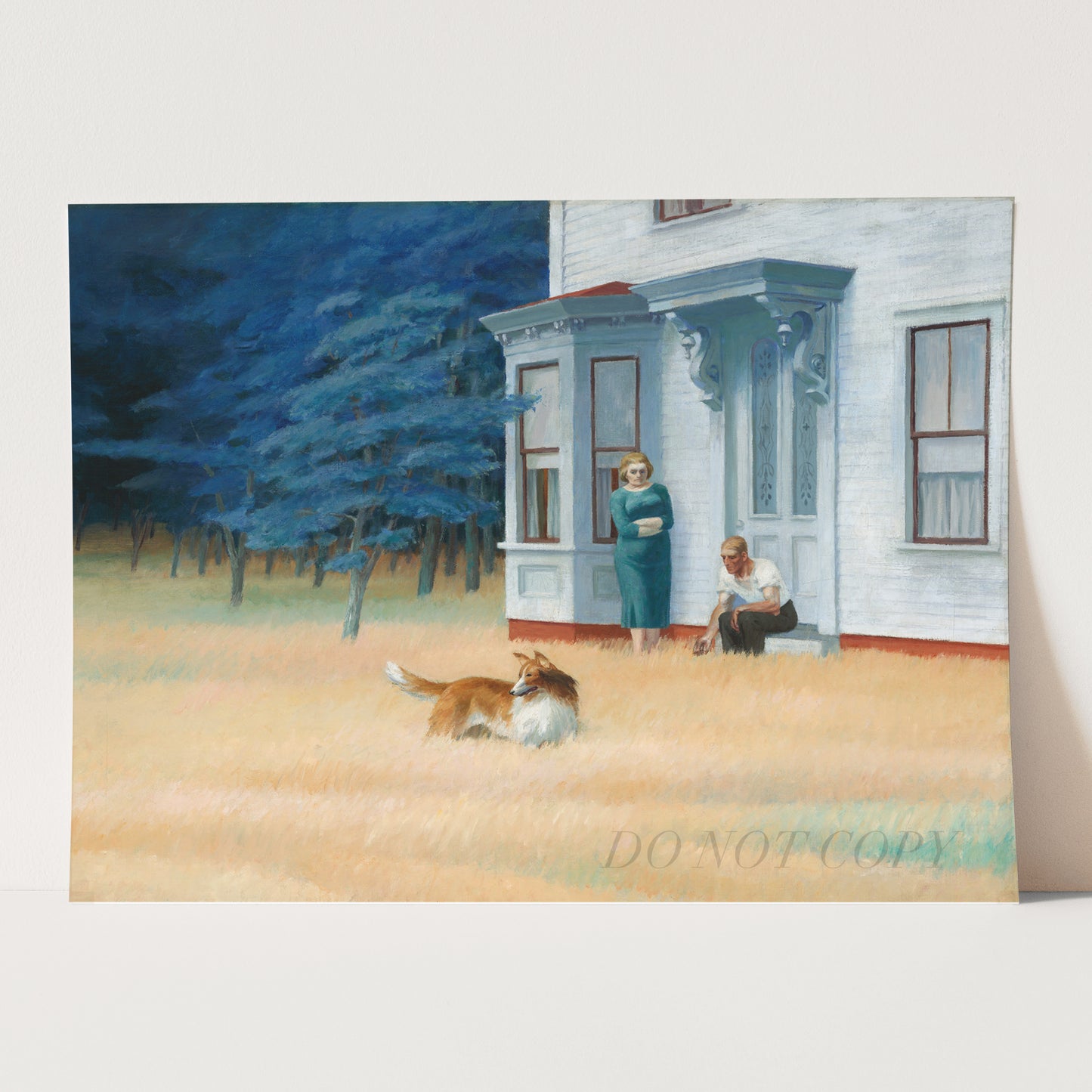 Cape Cod Evening, 1939 by Edward Hopper