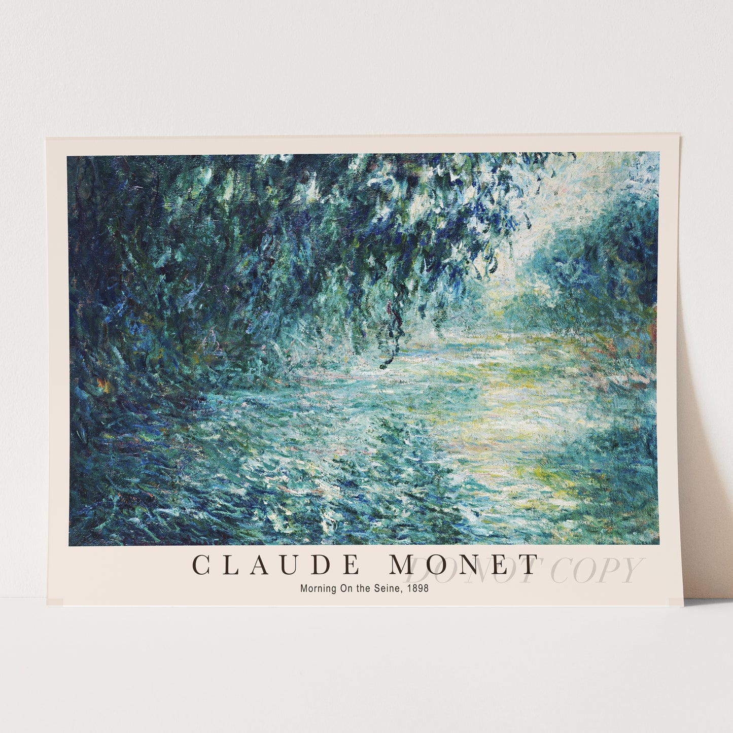 Claude Monet - Morning On the Seine, 1898