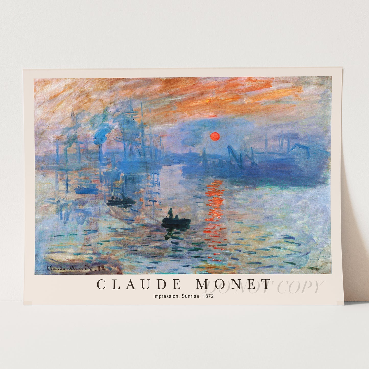 Claude Monet - Impression, Sunrise
