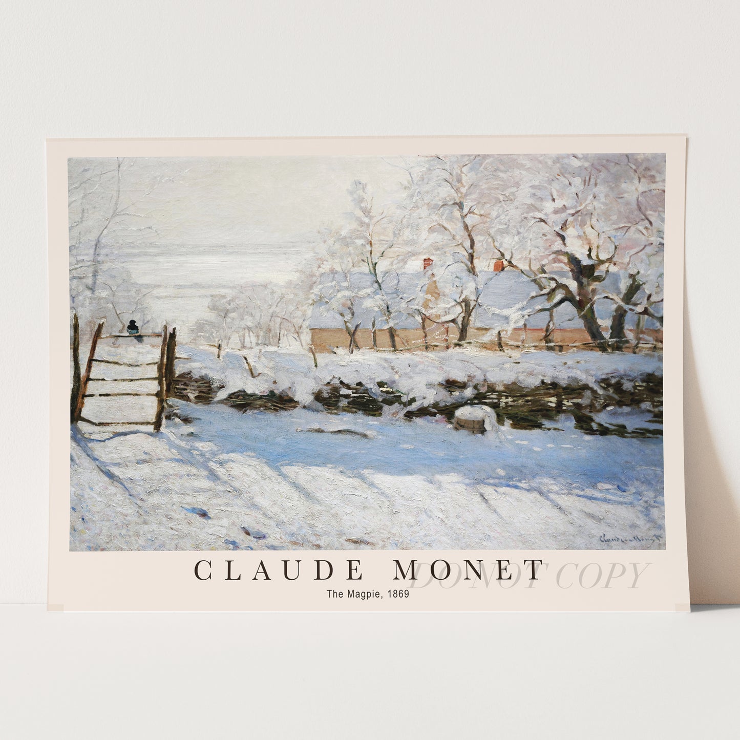 Claude Monet - The Magpie