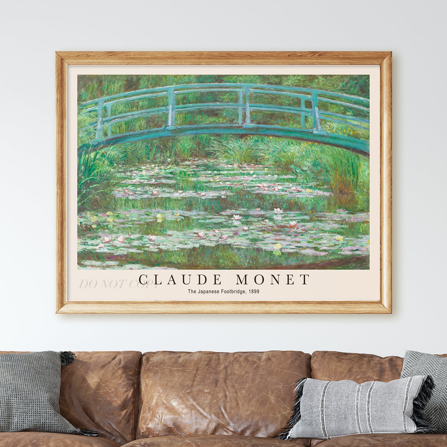 Claude Monet - The Japanese Footbridge