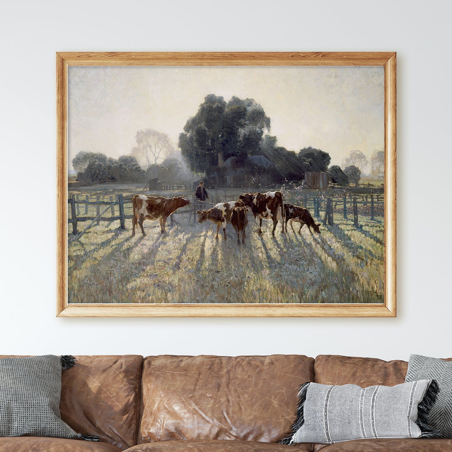 Spring Frost by Elioth Gruner