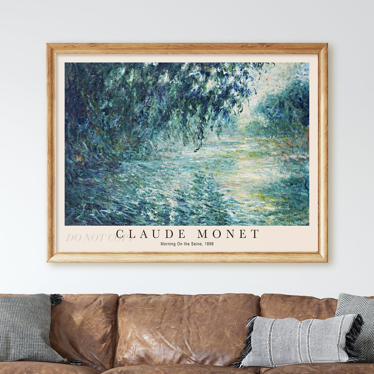 Claude Monet - Morning On the Seine, 1898